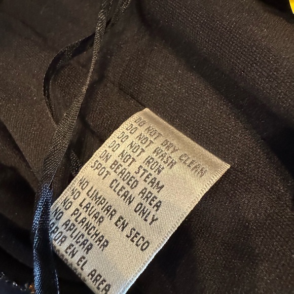 Nine West Stylish Black Strapless Dress Sz 4 - Picture 7 of 9